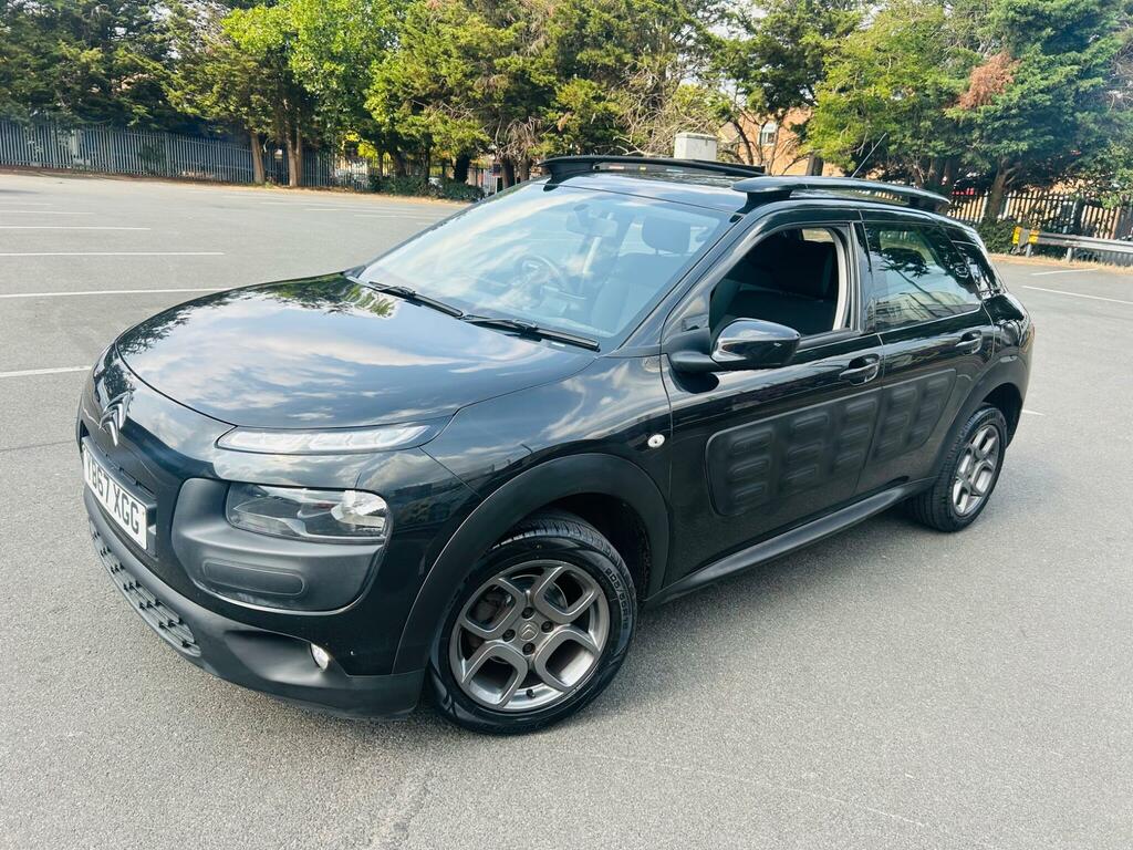 Citroen C4 Cactus 1.2 Puretech Feel Euro 6 Euro 6 YB67XGG Black #3