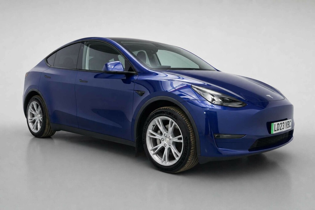 Tesla Model Y Dual Motor Long Range Suv 4Wde Blue
