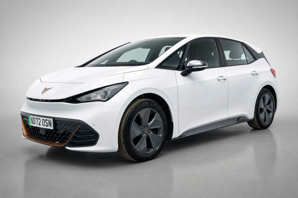 Cupra Born 58Kwh V1 Hatchback 204 Ps ND72OSN White #3
