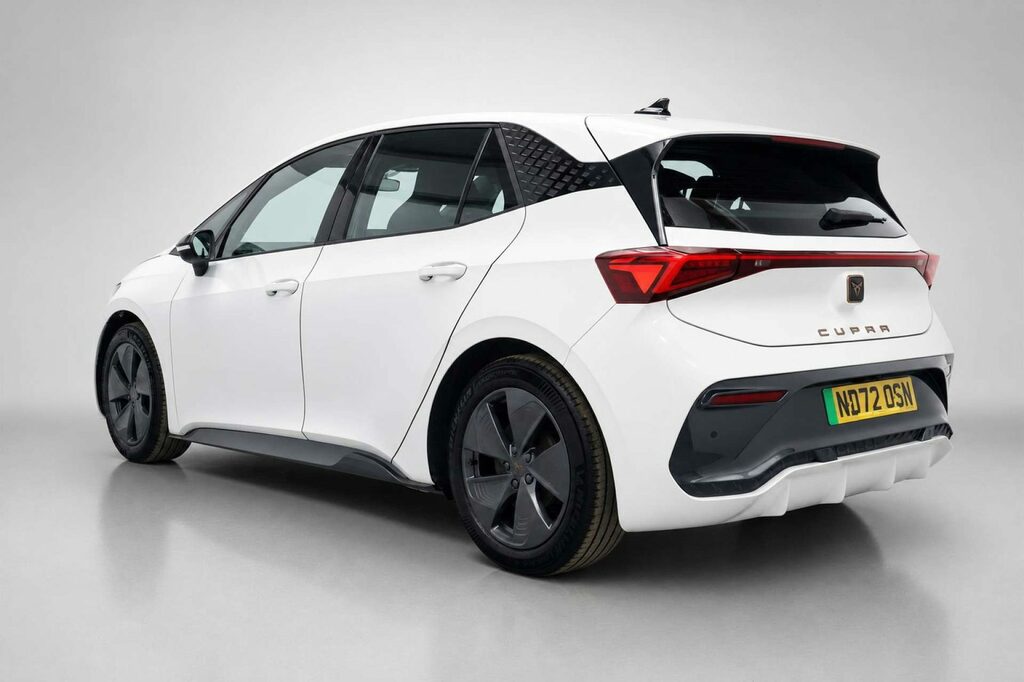 Cupra Born 58Kwh V1 Hatchback 204 Ps ND72OSN White #5