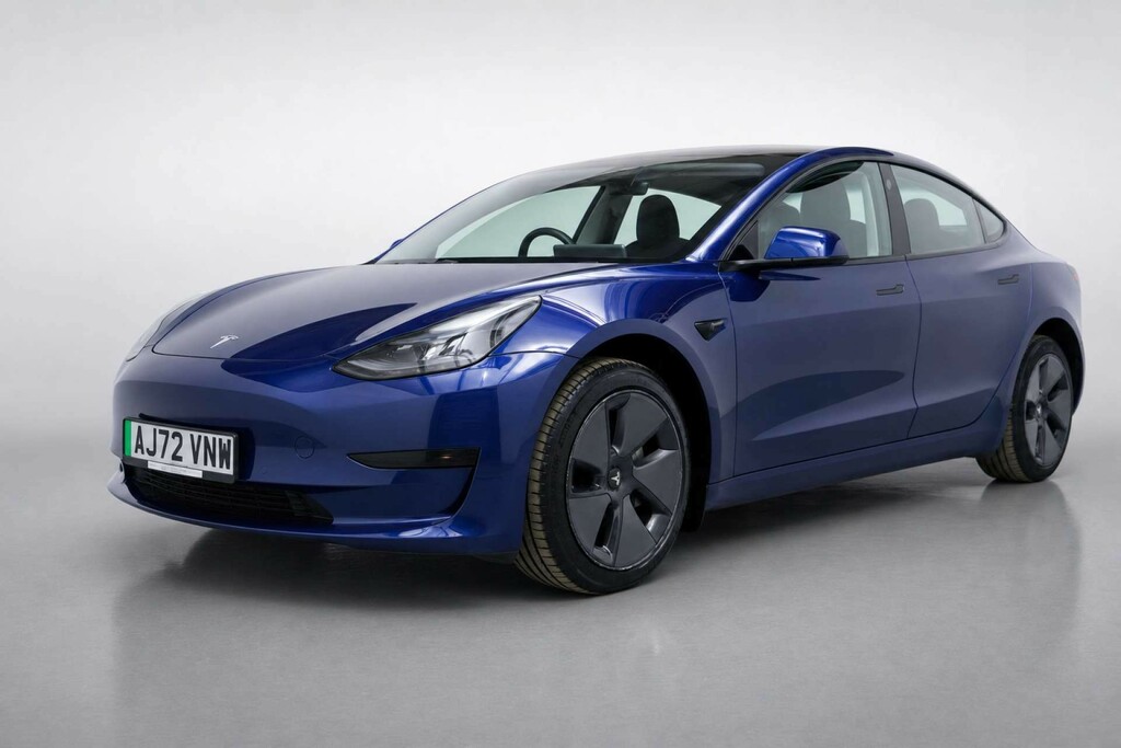 Tesla Model 3 Saloon Rwd 241 Bhp AJ72VNW Blue #3