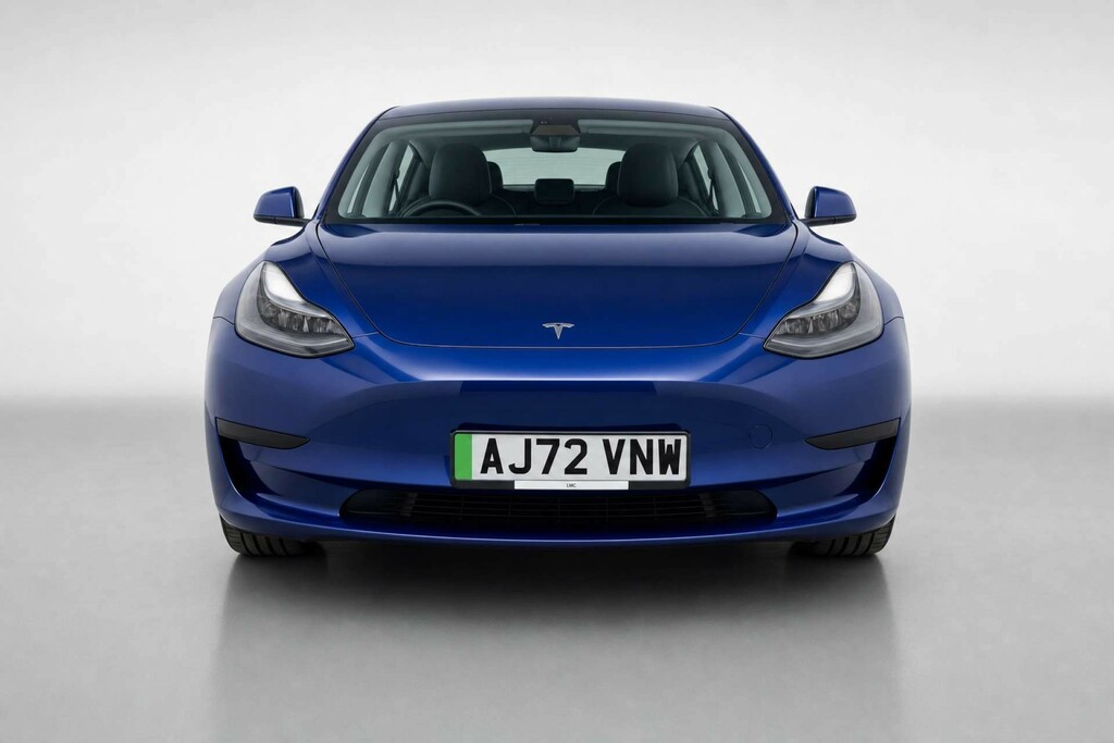 Tesla Model 3 Saloon Rwd 241 Bhp AJ72VNW Blue #2