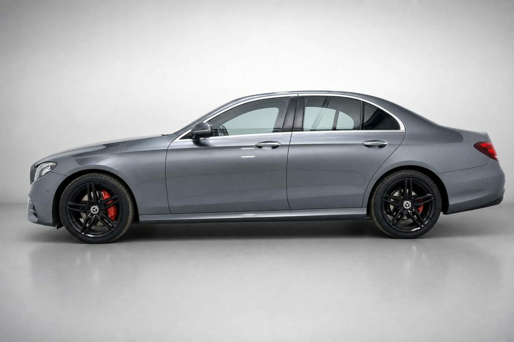 Mercedes-Benz E Class 2.0 E 220 D Amg Line Premium KO67KGZ Black #4