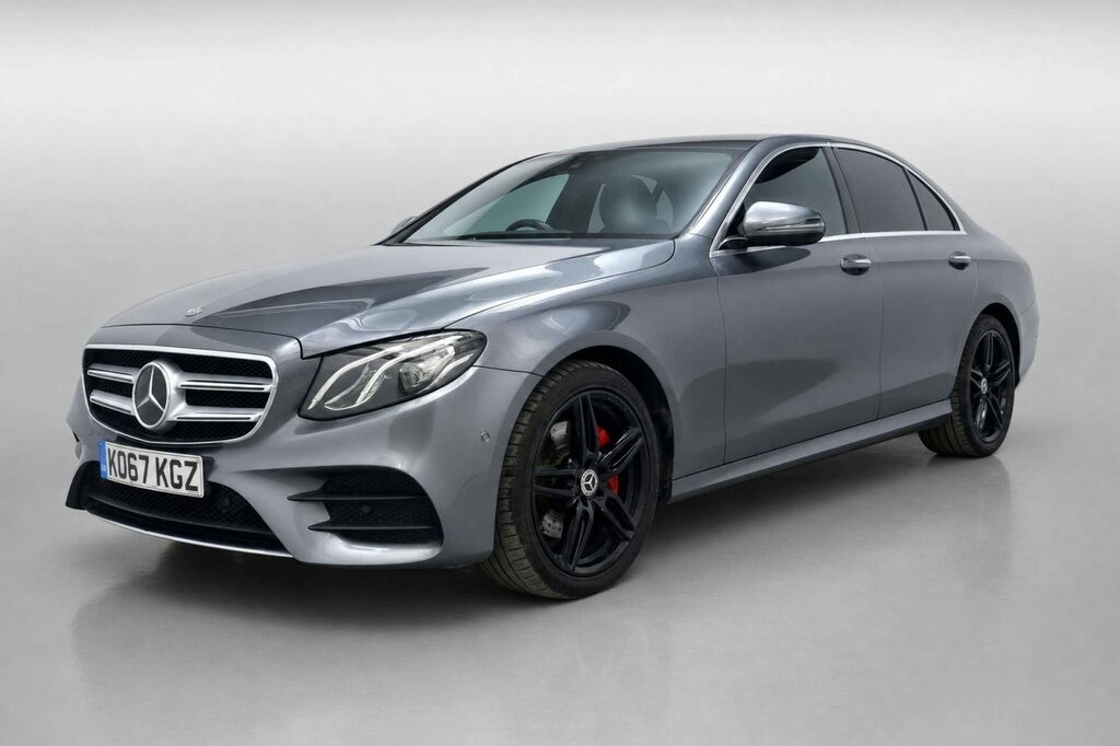 Mercedes-Benz E Class 2.0 E 220 D Amg Line Premium KO67KGZ Black #3