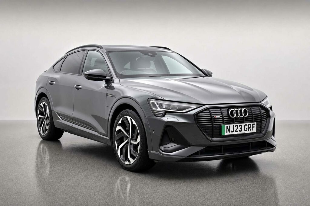 Audi E-tron 55 Black Edition Sportback Quatt Grey