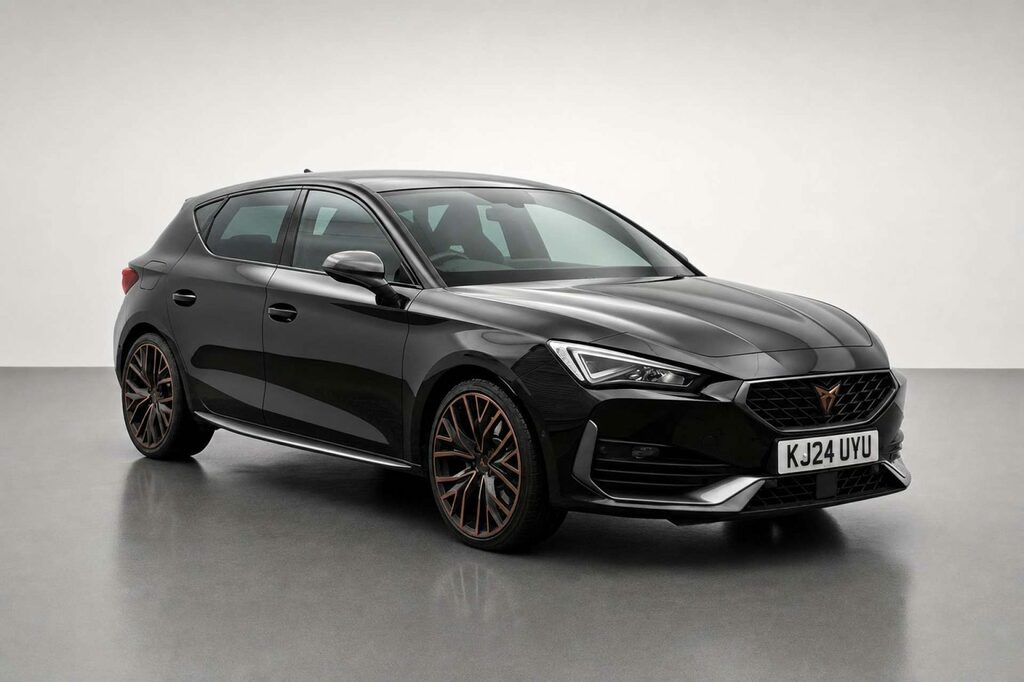 Cupra Leon 1.4 Ehybrid 12.8Kwh Vz2 Design Edition Hatchback 5 KJ24UYU Black