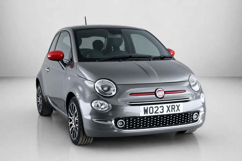 Fiat 500 1.0 Mhev Red Hatchback Euro 6 S Grey