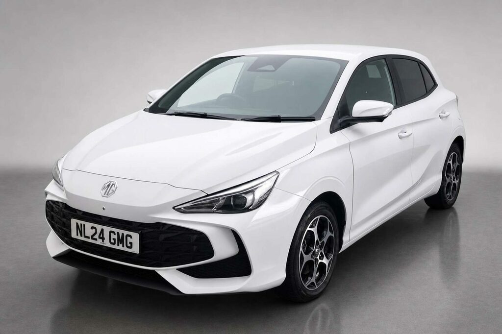 MG MG3 1.5 Hybrid Trophy Hatchback Hybrid Aut White