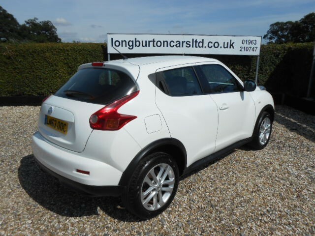 Nissan Juke Suv 1.6 Acenta 2013 LN63OOC White #5