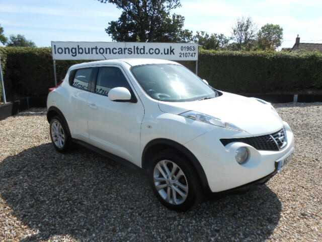 Nissan Juke Suv 1.6 Acenta 2013 LN63OOC White #2