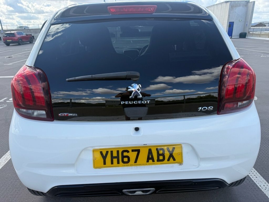 Peugeot 108 1.2L Gt Line White #6