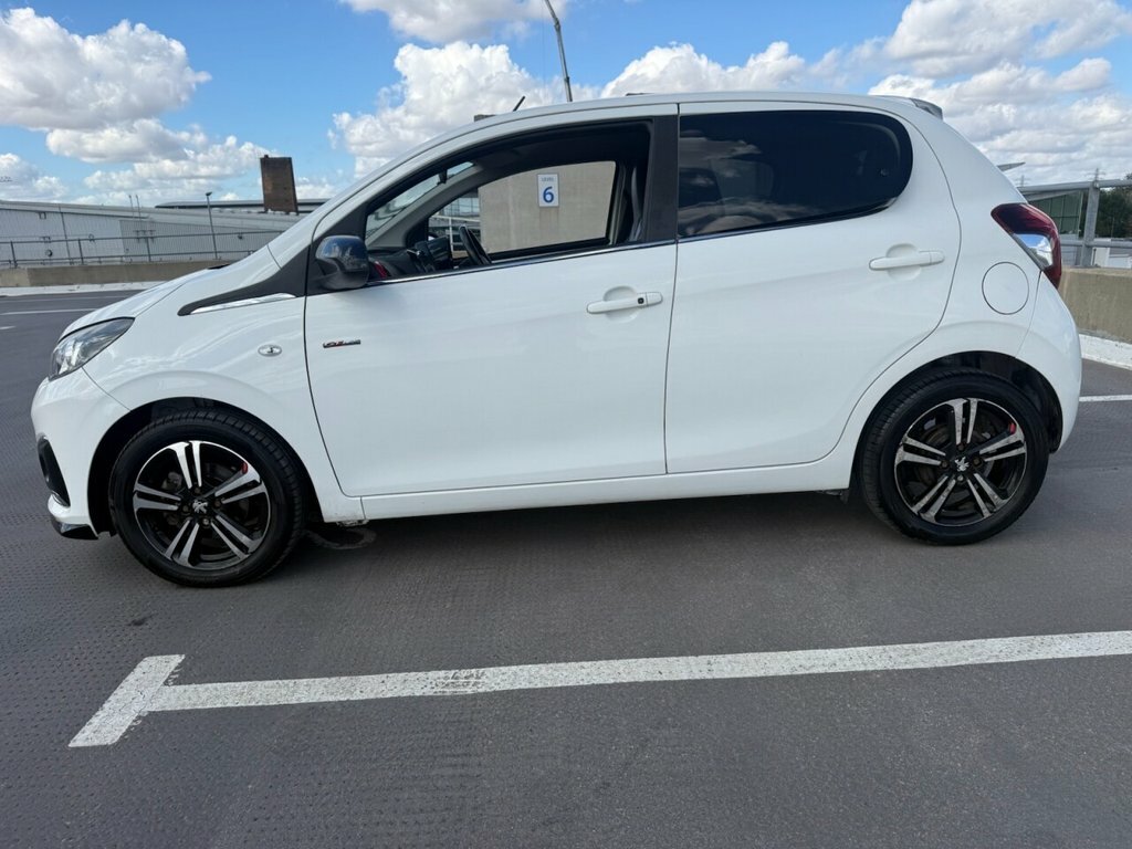 Peugeot 108 1.2L Gt Line White #4