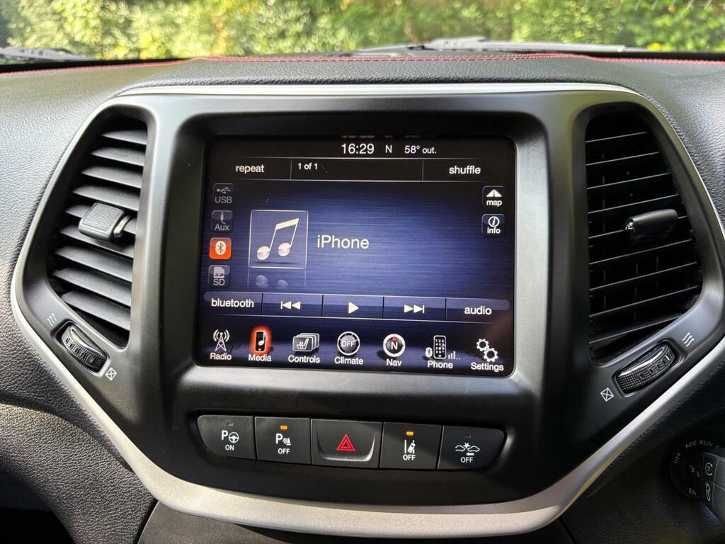 Jeep Cherokee 3.2 V6 Trailhawk Suv Blue #3