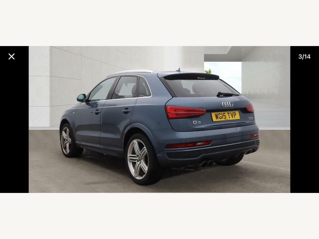 Audi Q3 2.0 Tfsi S Line Plus S Tronic Quattro Euro 6 S S Blue #6