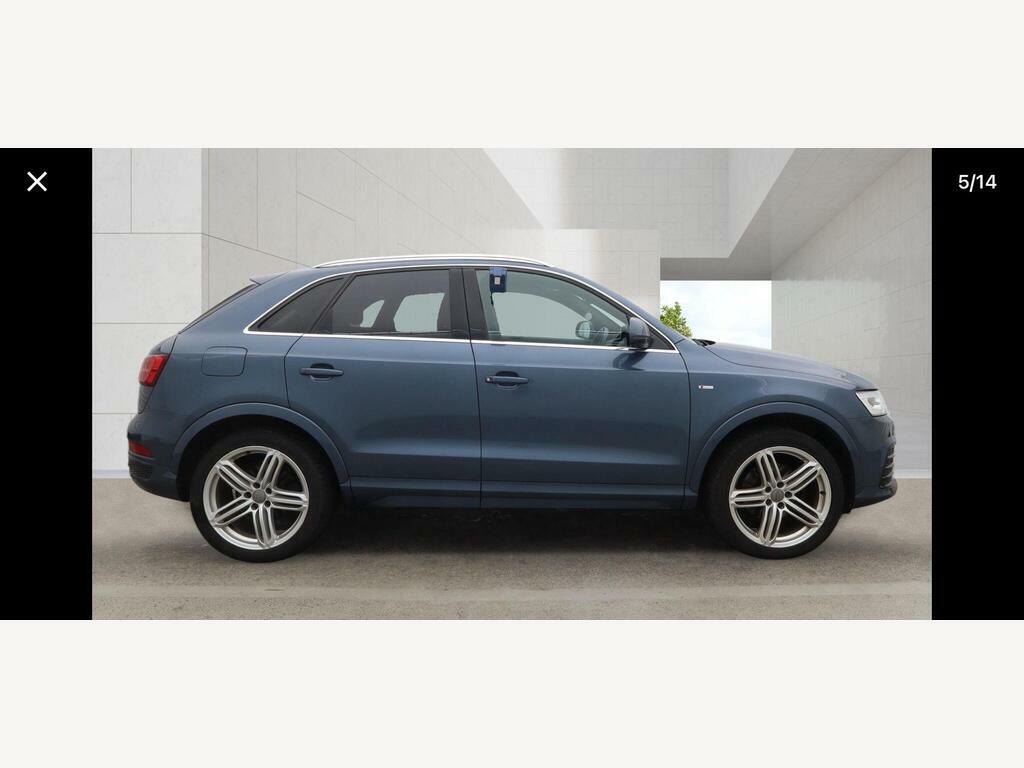 Audi Q3 2.0 Tfsi S Line Plus S Tronic Quattro Euro 6 S S Blue #4