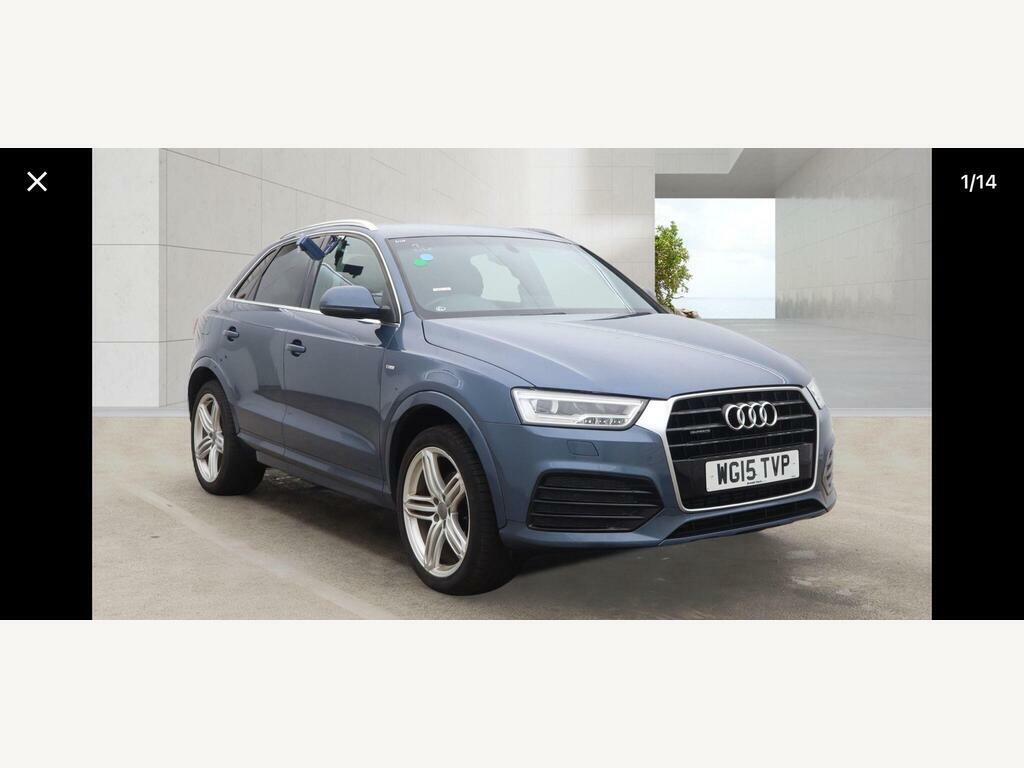 Audi Q3 2.0 Tfsi S Line Plus S Tronic Quattro Euro 6 S S Blue