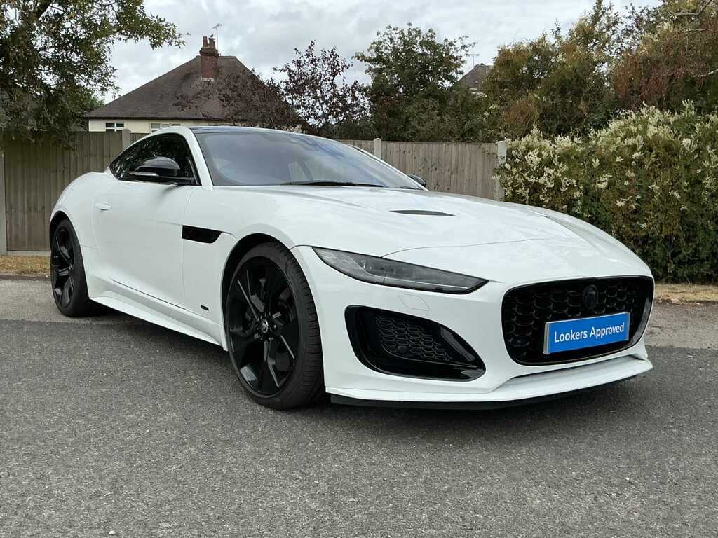 Jaguar F-Type 5.0 P450 Supercharged V8 75 Awd White