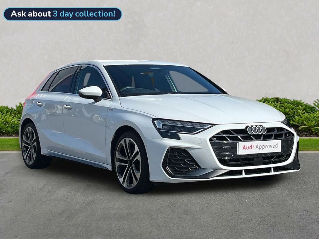 Audi A3 Audi A3 Sportback 1.5 Tfsi 116 S Line White
