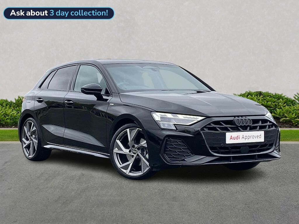 Audi A3 2.0 Tdi 35 Black Edition Sportback S Tr Black