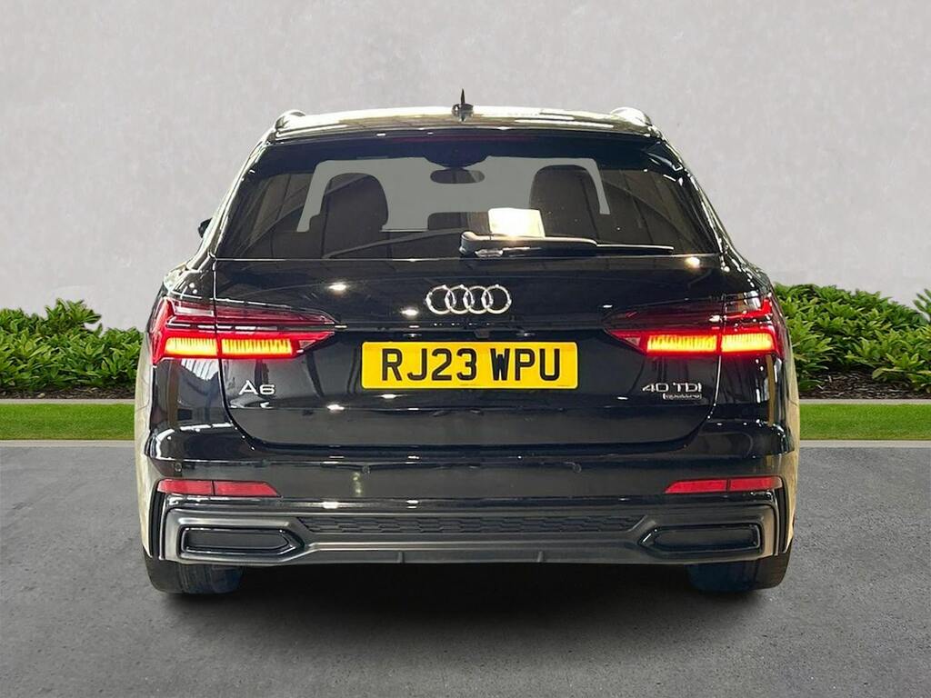 Audi A6 2.0 Tdi 40 Black Edition Estate S Troni Black #4