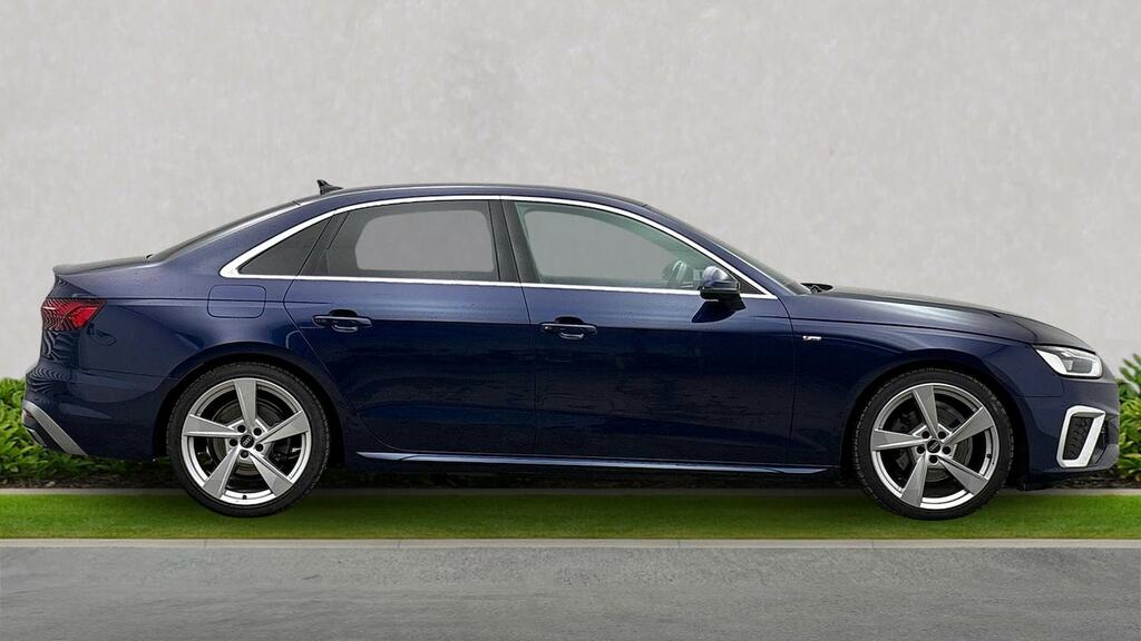 Audi A4 2.0 Tdi 35 S Line Saloon S Tronic Euro Blue #3