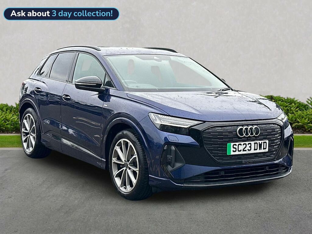 Audi Q4 E Tron 125Kw 35 55.52Kwh Edition 1 Cs Blue