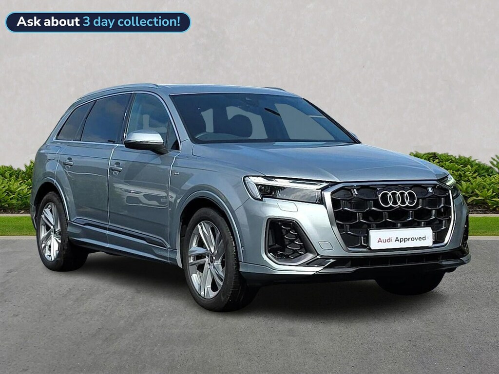 Audi Q7 3.0 Tdi V6 S Line Suv Tiptronic Quattro Silver