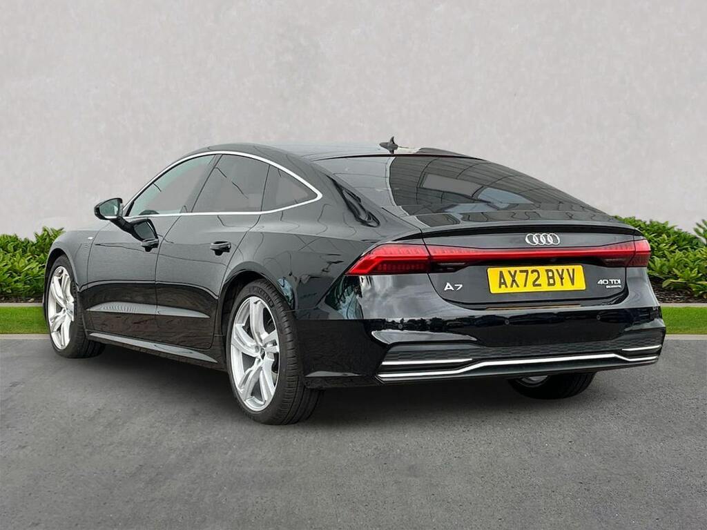 Audi A7 2.0 Tdi 40 S Line Sportback S Tronic Qu Black #2
