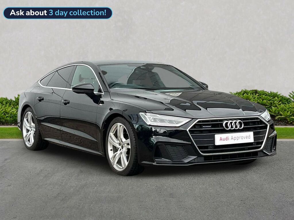 Audi A7 2.0 Tdi 40 S Line Sportback S Tronic Qu Black