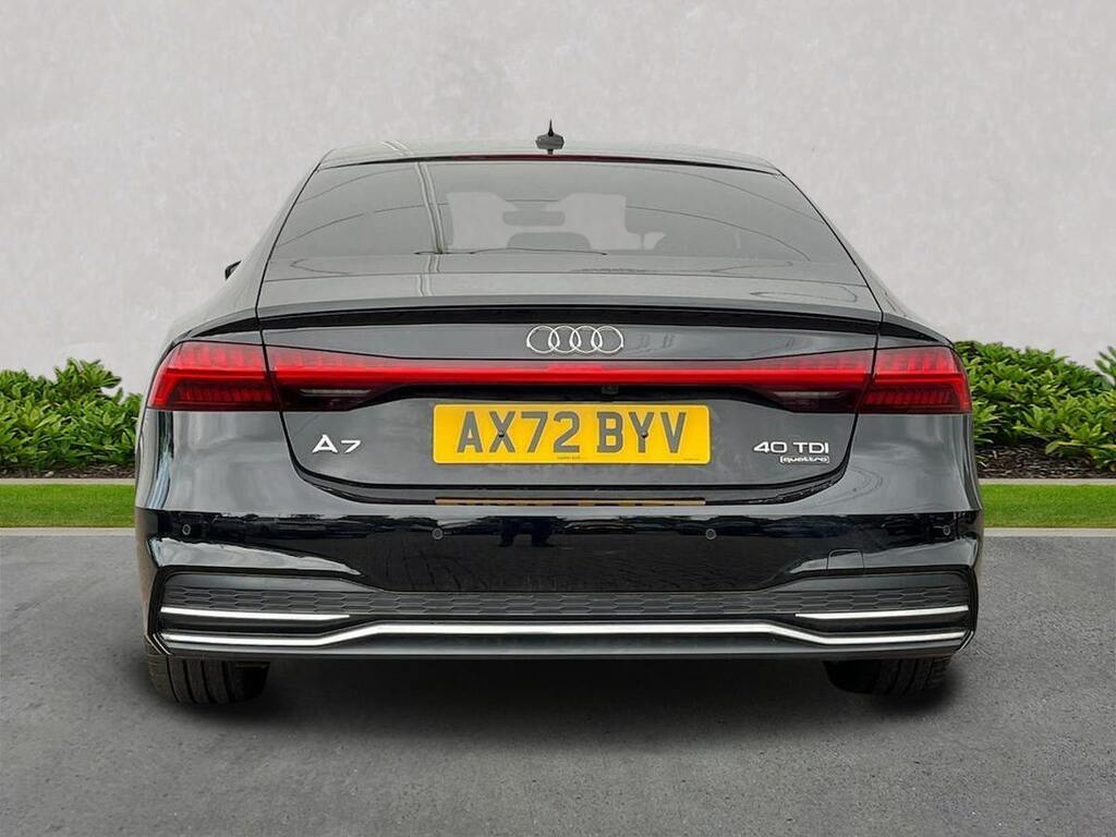 Audi A7 2.0 Tdi 40 S Line Sportback S Tronic Qu Black #4