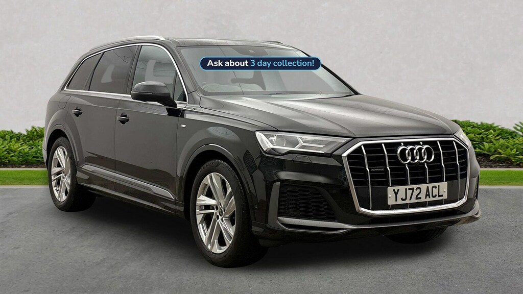 Audi Q7 3.0 Tfsi V6 55 S Line Suv Tiptronic Qua Black