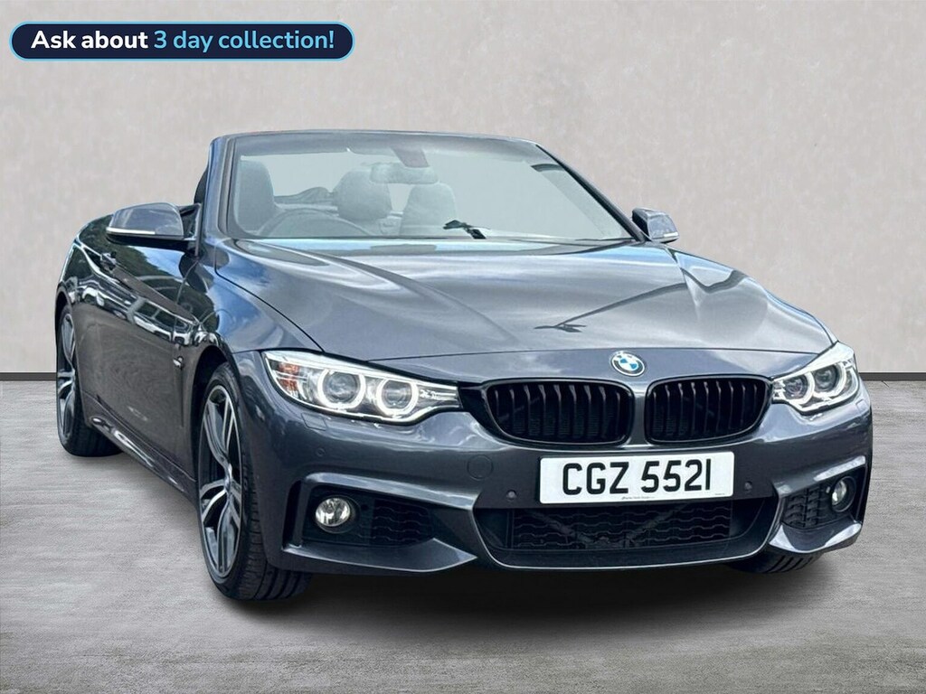 BMW 4 Series 3.0 440I M Sport Convertible Euro Grey
