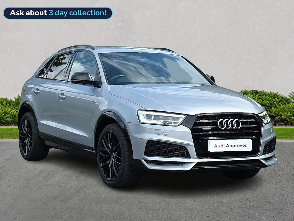 Audi Q3 2.0 Tdi Black Edition Suv S Tronic Quat Silver