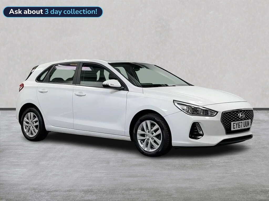 Hyundai I30 1.6 Crdi Blue Drive Se Nav Hatchback Ma White