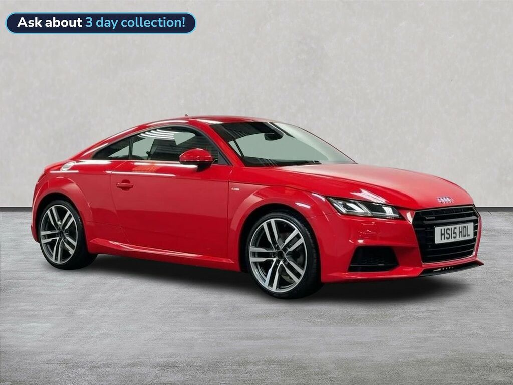 Audi TT 2.0 Tfsi S Line Coupe S Tronic Quattro Red