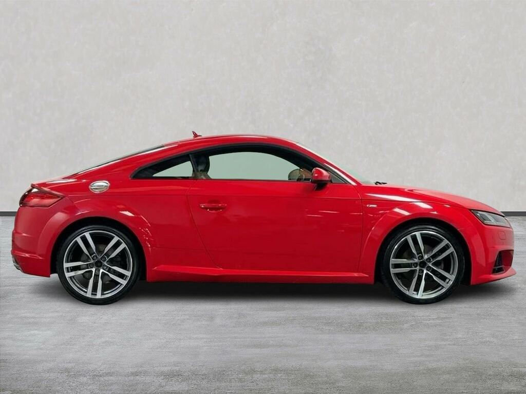Audi TT 2.0 Tfsi S Line Coupe S Tronic Quattro Red #3