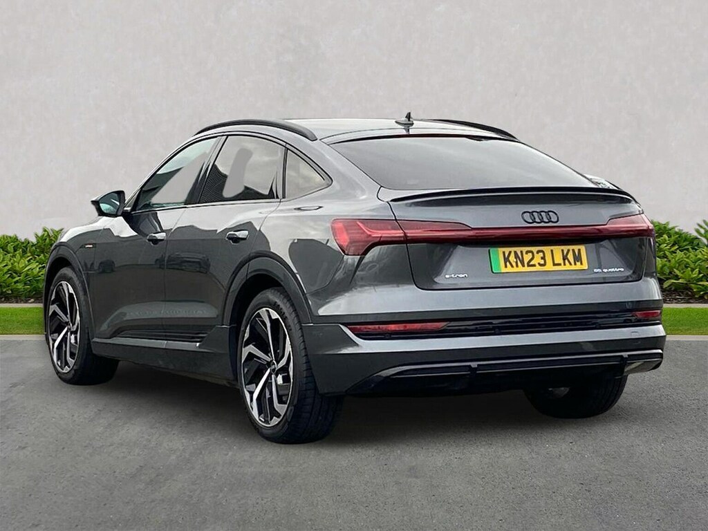 Audi E-tron 55 Black Edition Sportback Quatt Grey #2