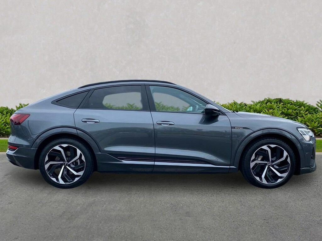 Audi E-tron 55 Black Edition Sportback Quatt Grey #3
