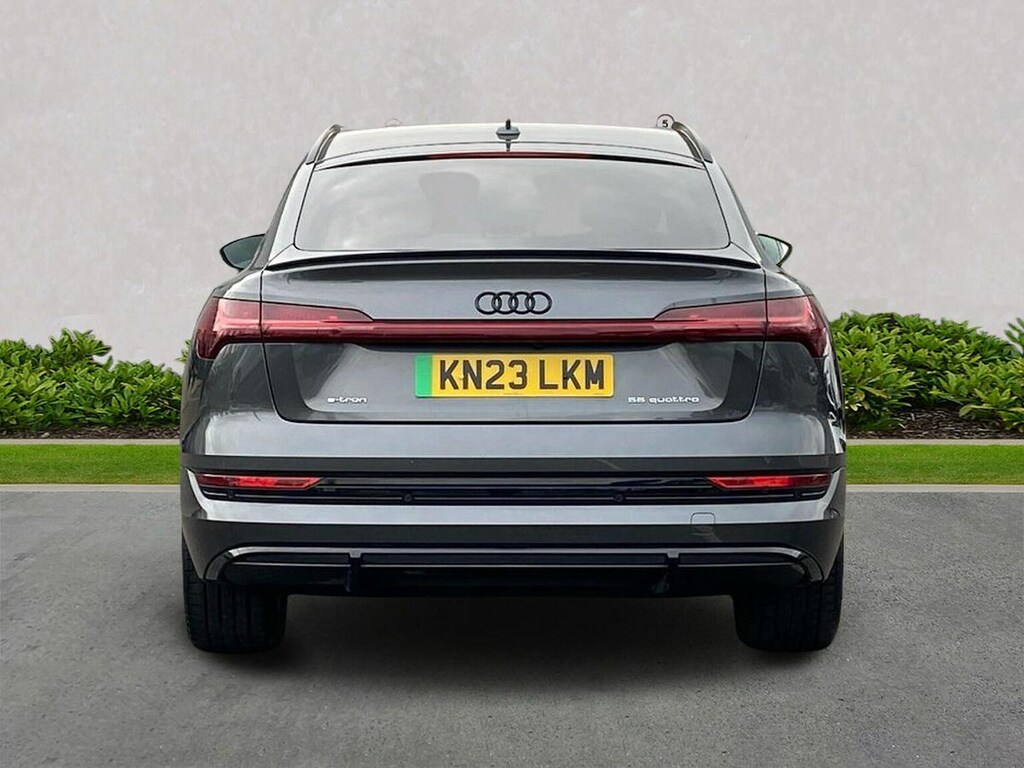 Audi E-tron 55 Black Edition Sportback Quatt Grey #4