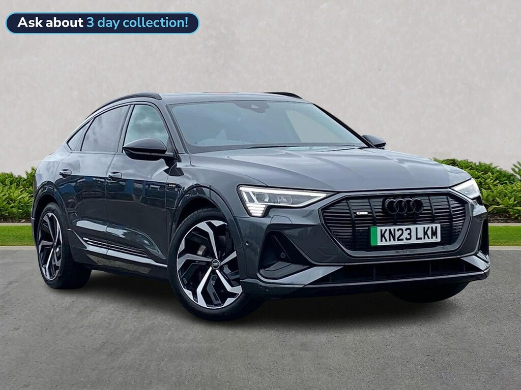 Audi E-tron 55 Black Edition Sportback Quatt Grey