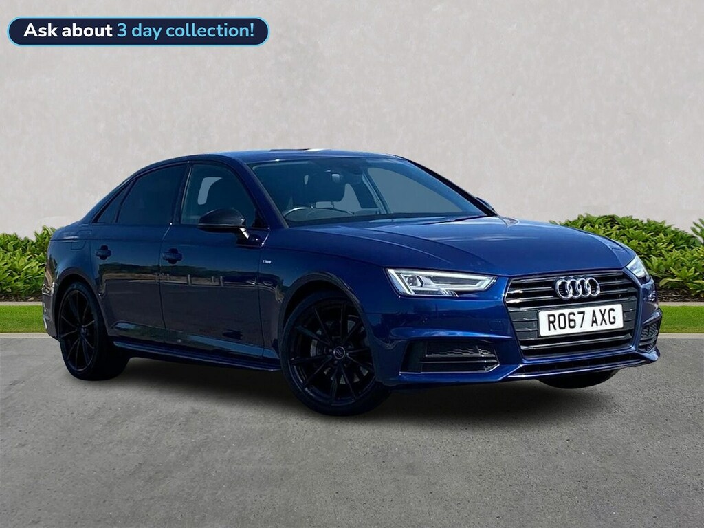Audi A4 2.0 Tdi Ultra S Line Saloon Euro Blue