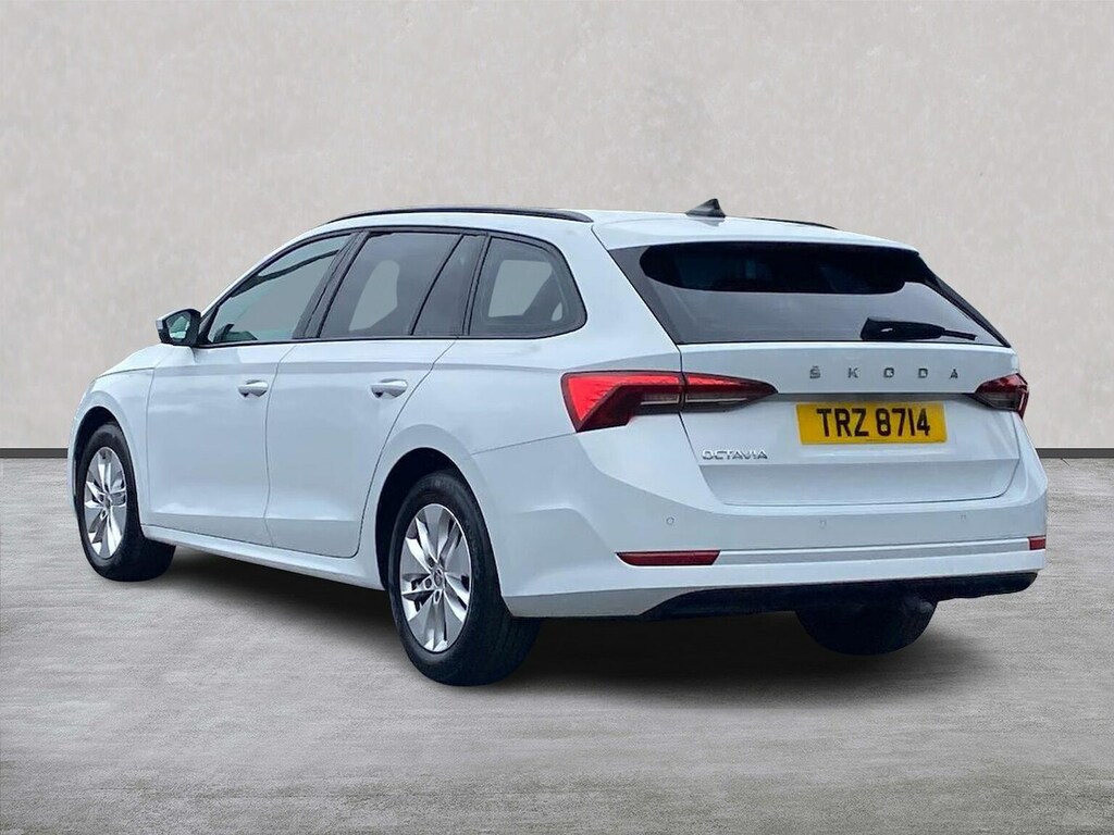 Skoda Octavia 1.0 Tsi Se Technology Estate Eur White #2