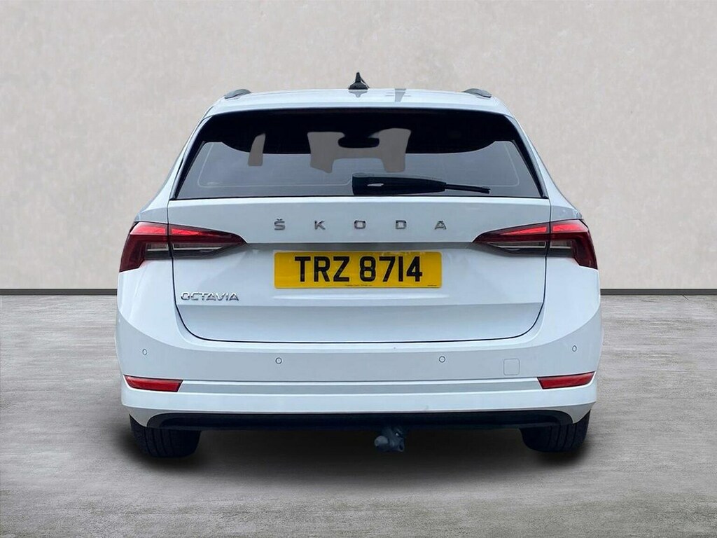 Skoda Octavia 1.0 Tsi Se Technology Estate Eur White #4