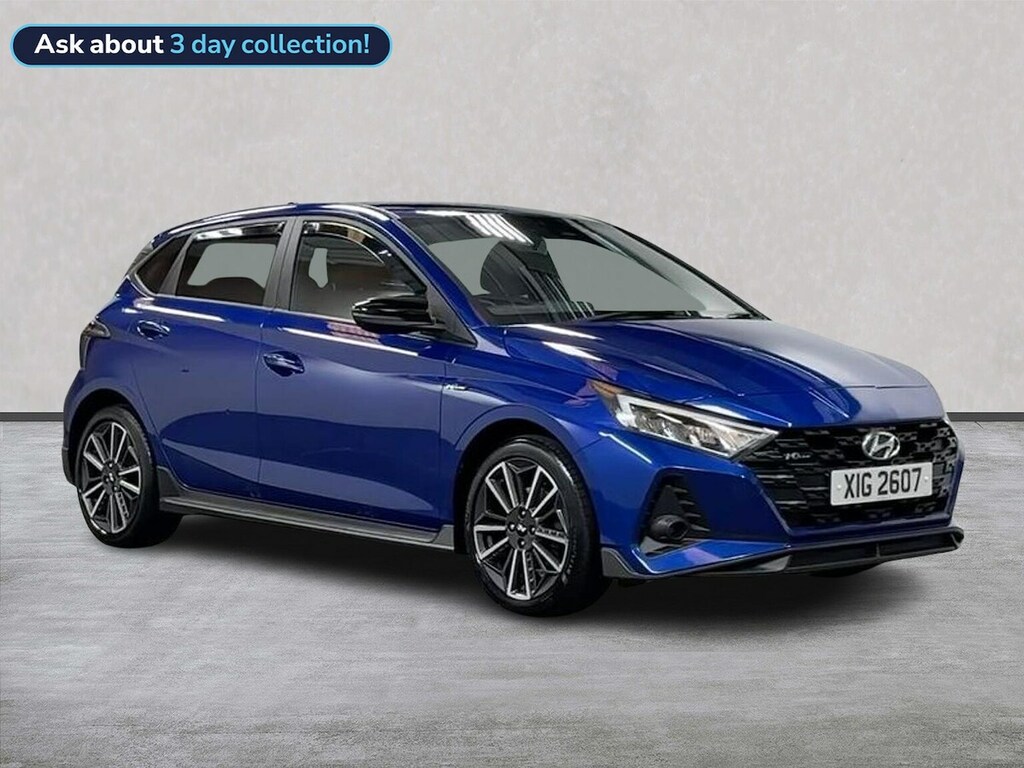 Hyundai I20 1.0 T-gdi Mhev N Line Hatchback Hybrid Blue