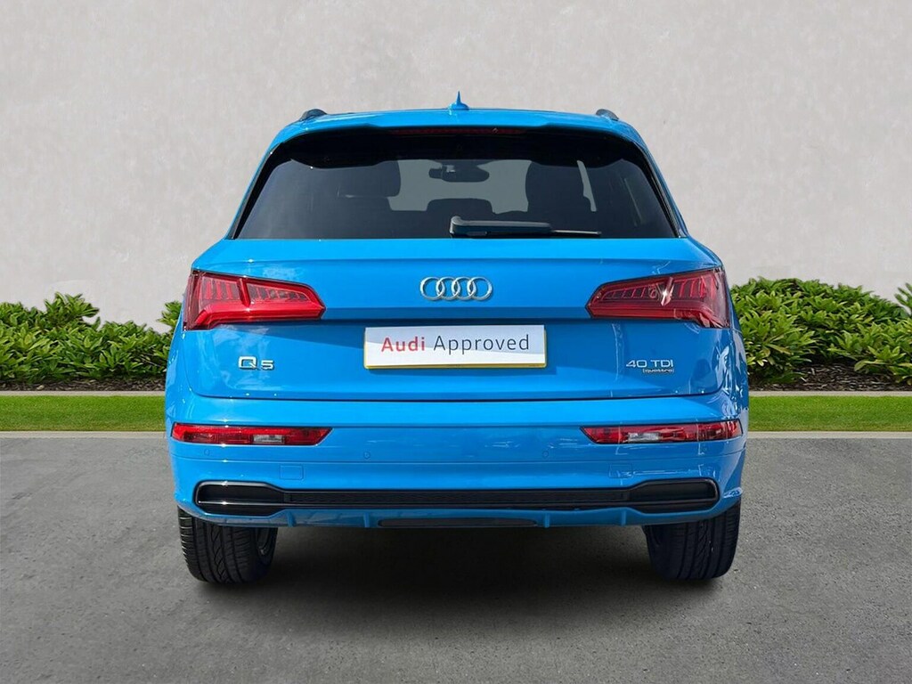 Audi Q5 40 Tdi Quattro Black Edn S Tronic Tech Pack KY20BLV Blue #4