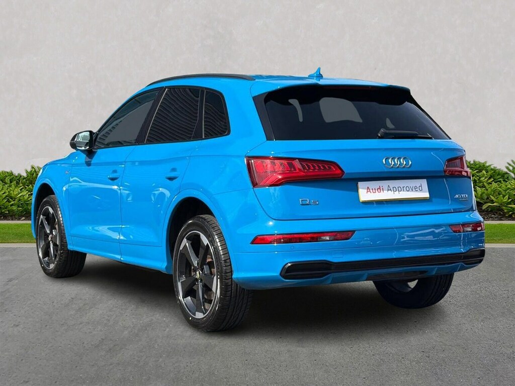 Audi Q5 40 Tdi Quattro Black Edn S Tronic Tech Pack KY20BLV Blue #2