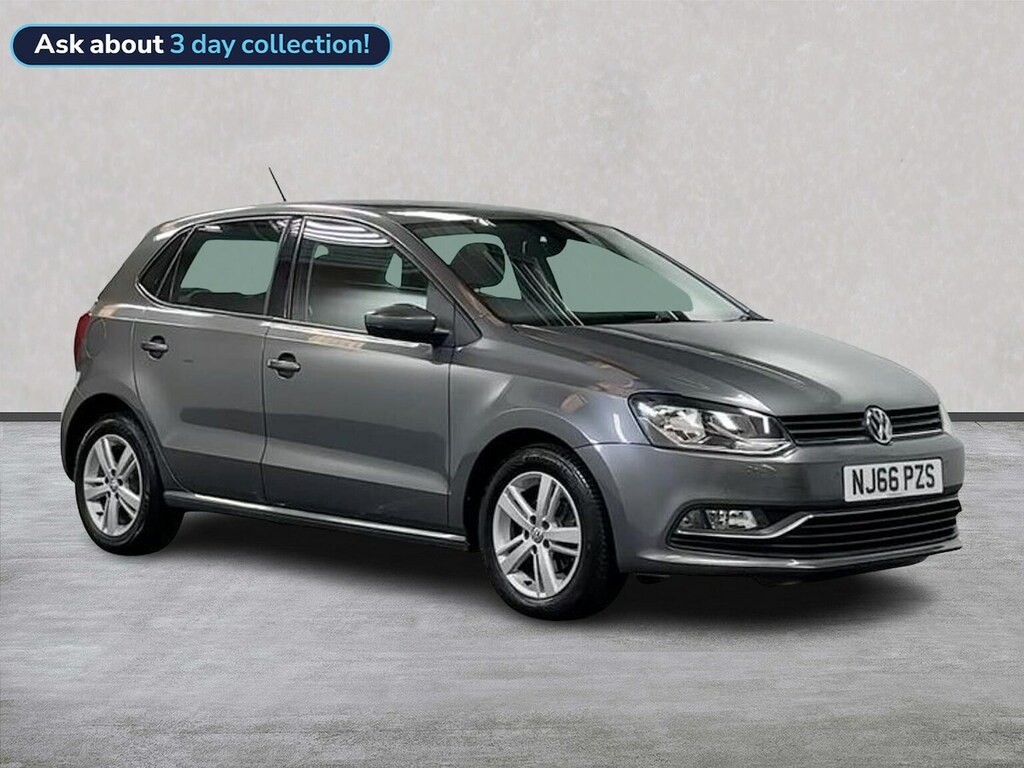 Volkswagen Polo 1.4 Tdi Bluemotion Tech Match Hatchback Grey
