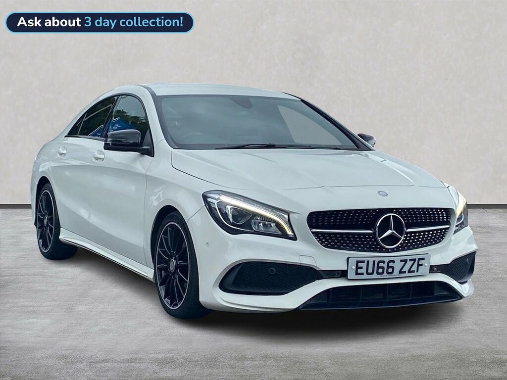 Mercedes-Benz CLA Class Cla Cla 220D Amg Line Tip Saloon White