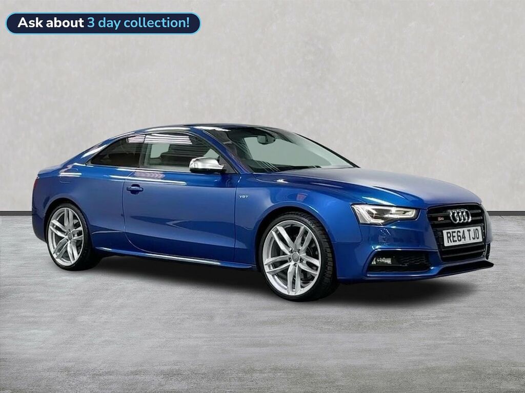 Audi A5 3.0 Tfsi V6 Black Edition Coupe S Troni Blue