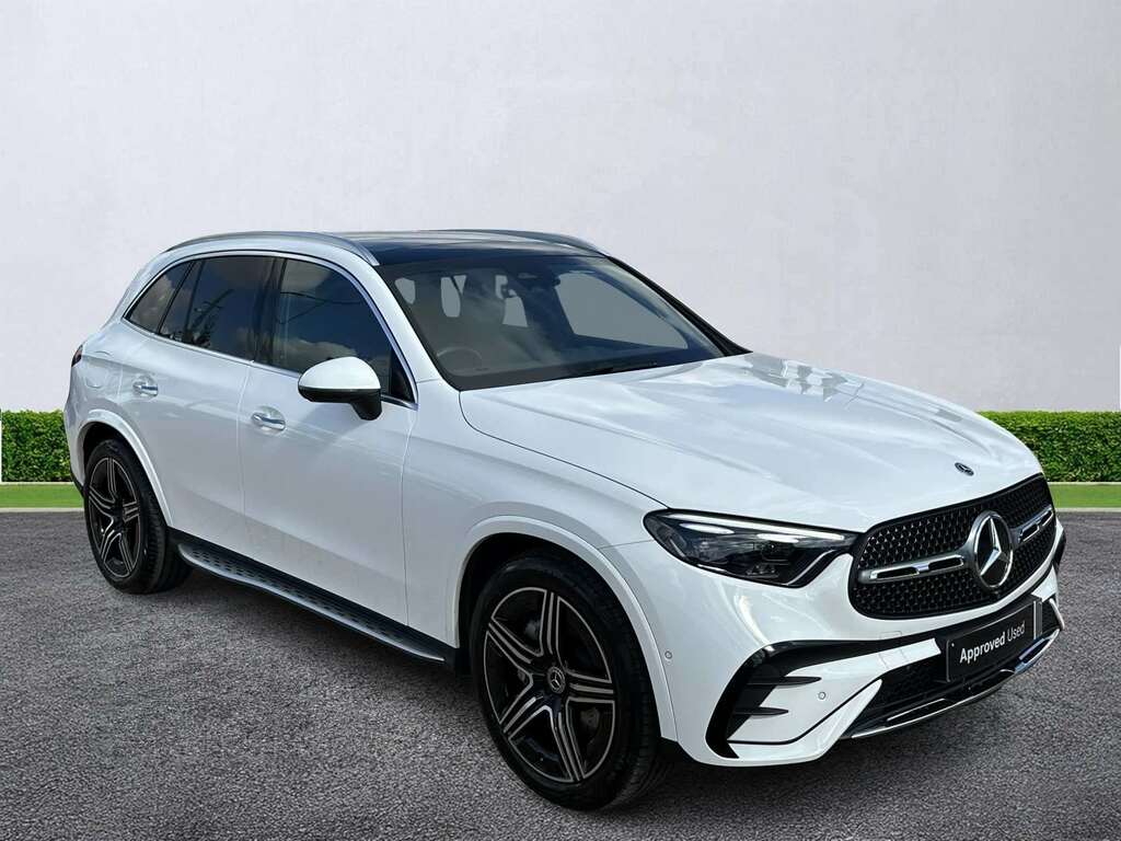 Mercedes-Benz GLC Class Glc 300 4Matic Amg Line Prem Pan 9G-tronic White